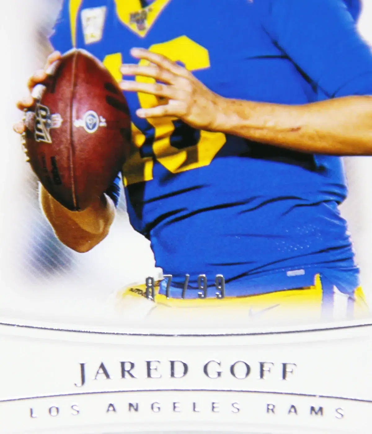 2019 Jared Goff #74 Panini National Treasures Football /99