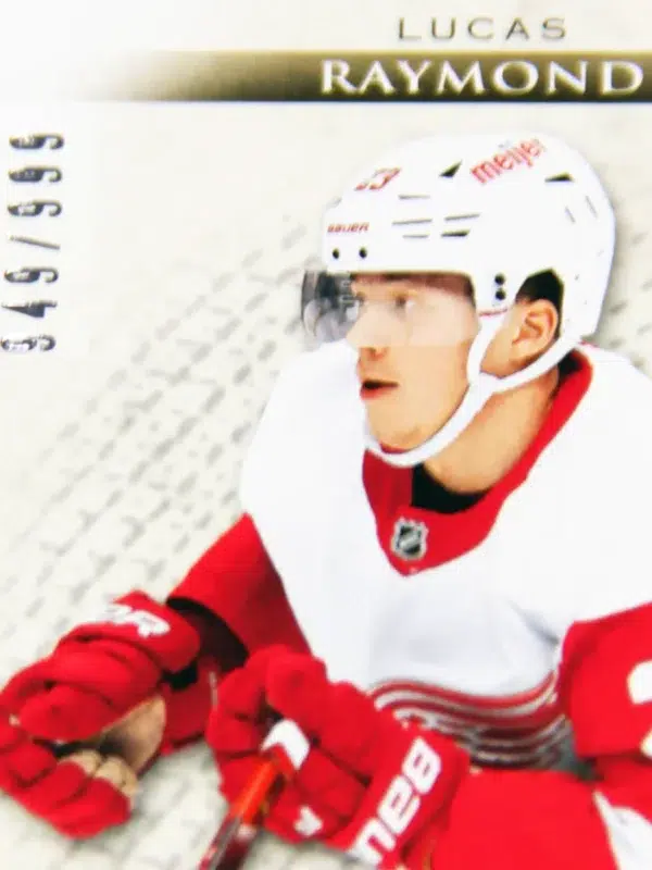 2021-22 Lucas Raymond #RED191 Upper Deck Artifacts Rookies RC /999