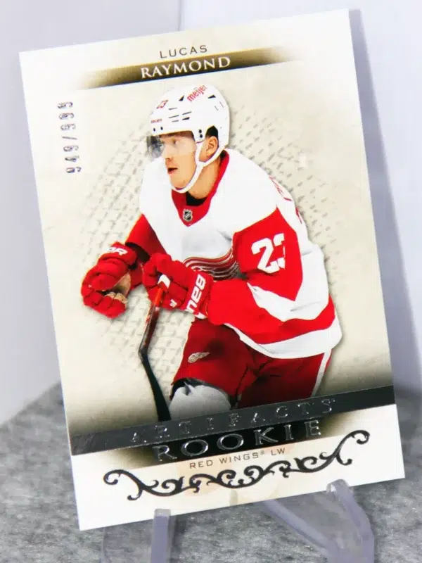 2021-22 Lucas Raymond #RED191 Upper Deck Artifacts Rookies RC /999