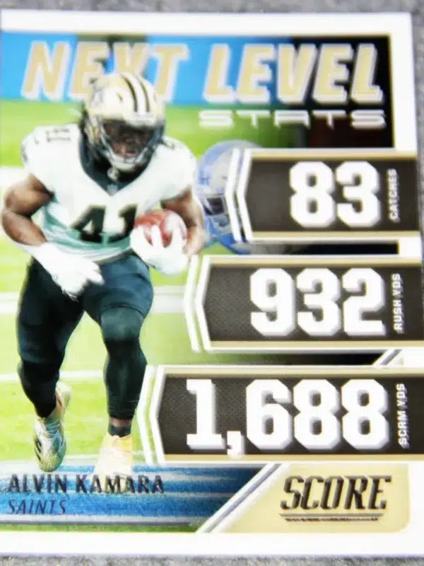 2021 Alvin Kamara #NL20 Panini Score Football Next Level