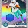 2021 Jaylen Waddle #248 Panini Mosaic Football NFL Debut Silver Prizm RC