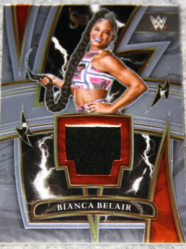 2022 Bianca Belair #SP-BBL Panini Select WWE RAW Sparks Patch
