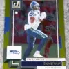 2022 DK Metcalf #30 Panini Donruss Premium Press Proof Gold Holo /50