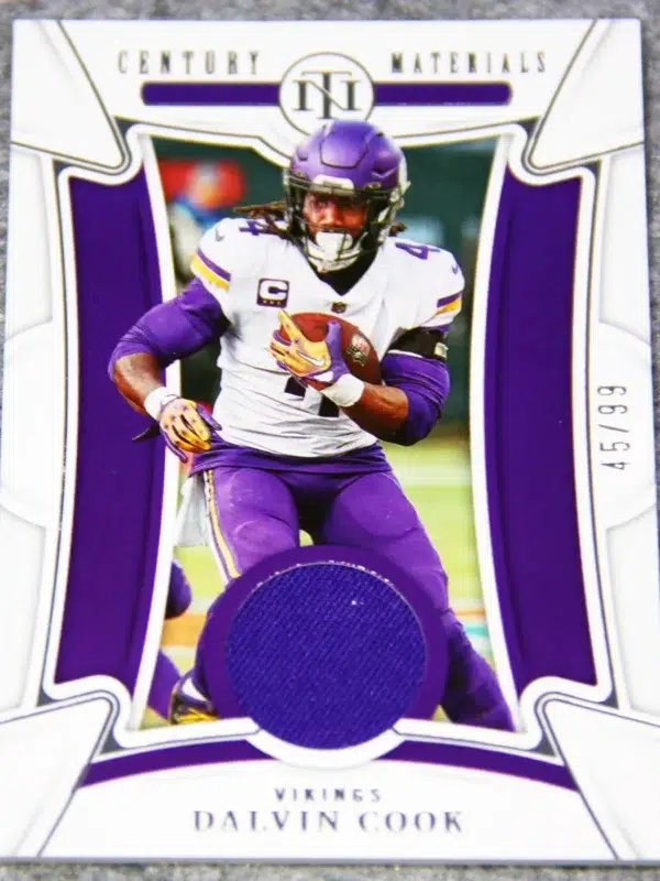 2022 Dalvin Cook #CEN-DCO Panini National Treasures Century Materials /99