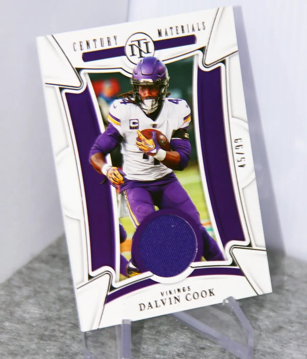 2022 Dalvin Cook #CEN-DCO Panini National Treasures Century Materials /99