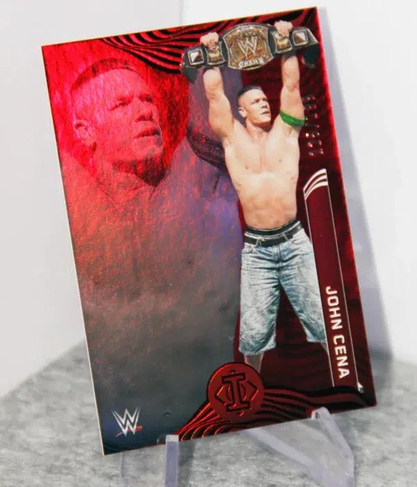 2022 John Cena #279 Panini Chronicles Illusions WWE Red /199