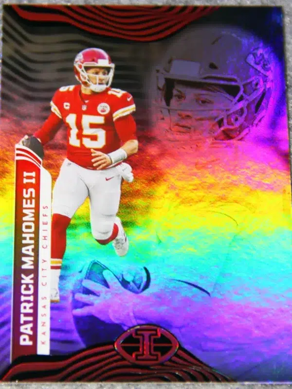 2022 Patrick Mahomes II #44 Panini Illusions Trophy Collection