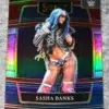 2022 Sasha Banks #86 Panini Select WWE Concourse Red & Blue Prizm