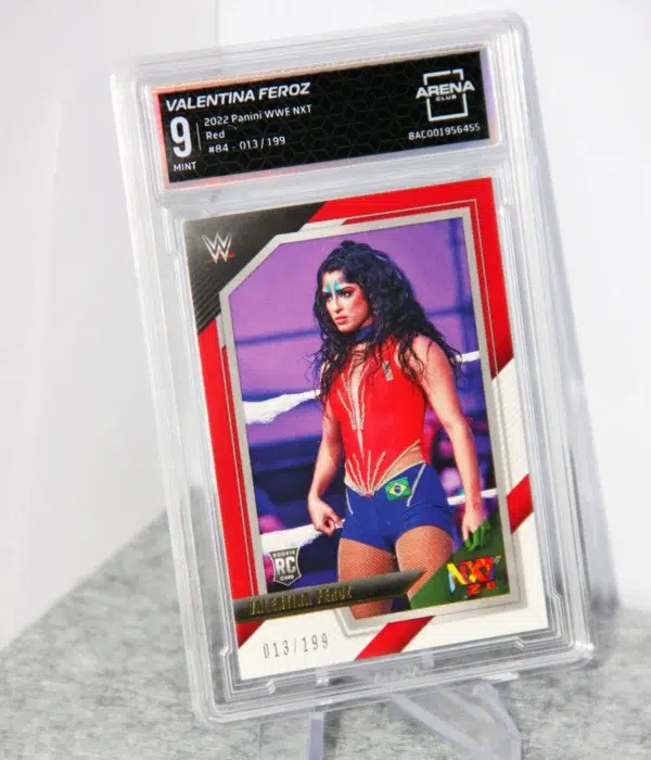 2022 Valentina Feroz #84 Panini WWE NXT Red RC Arena Club 9 MINT