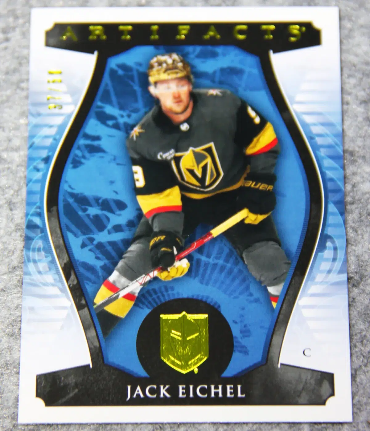 2023-24 Jack Eichel #27 Upper Deck Artifacts Yellow /50