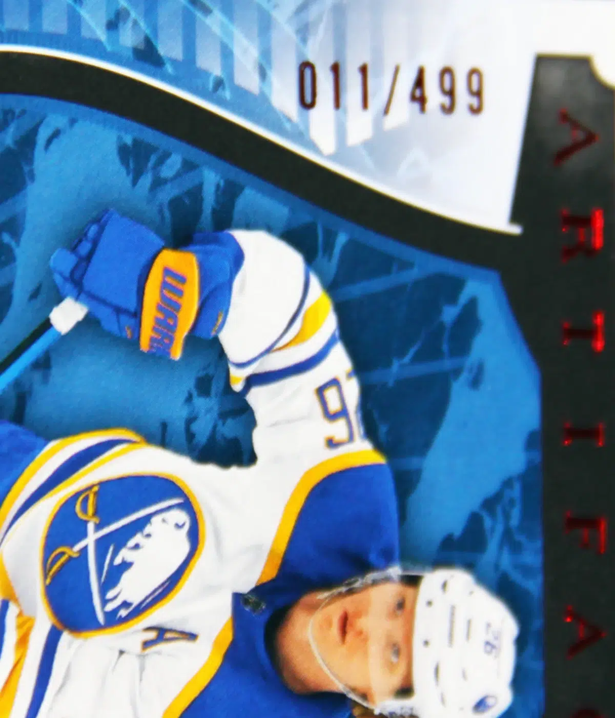 2023-24 Rasmus Dahlin #26 Upper Deck Artifacts Hockey Ruby /499