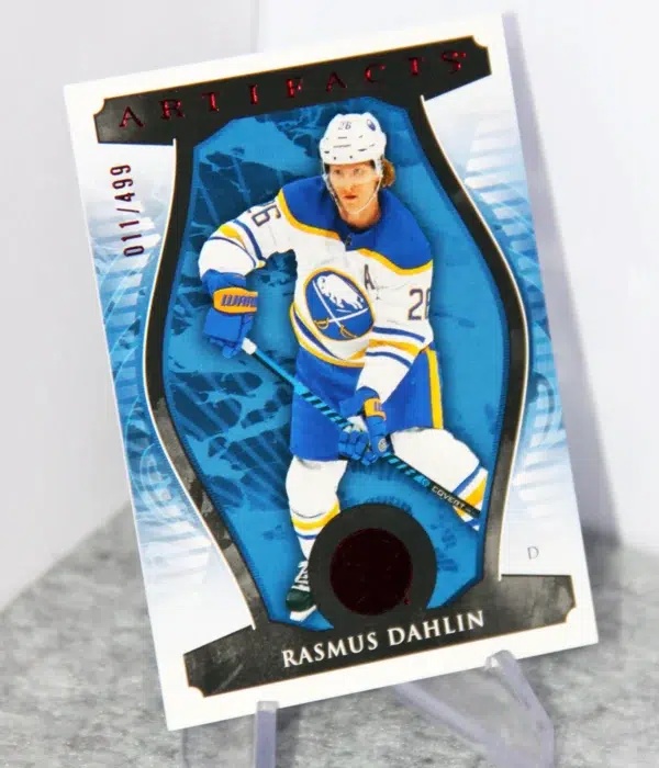 2023-24 Rasmus Dahlin #26 Upper Deck Artifacts Hockey Ruby /499