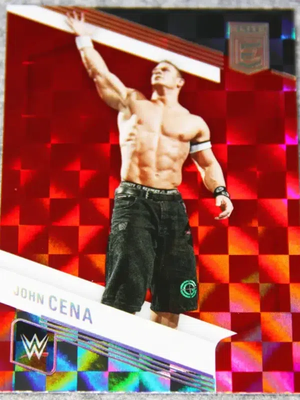 2023 John Cena #147 Panini Donruss Elite WWE Legends Red