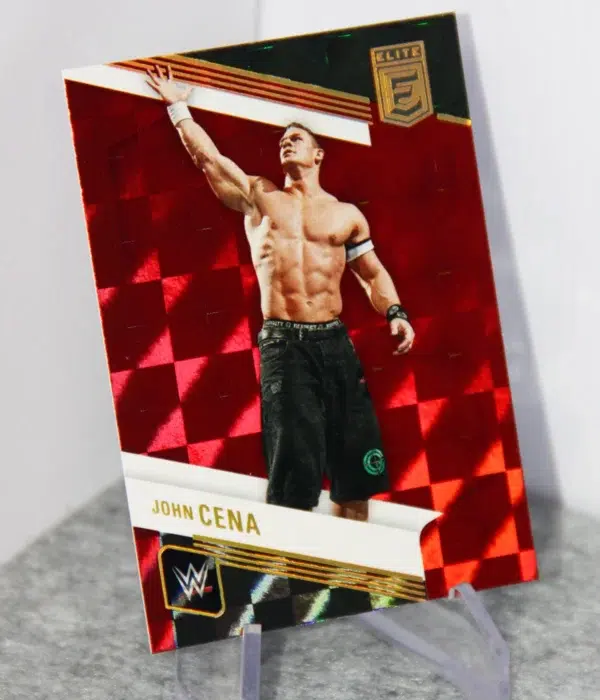 2023 John Cena #147 Panini Donruss Elite WWE Legends Red