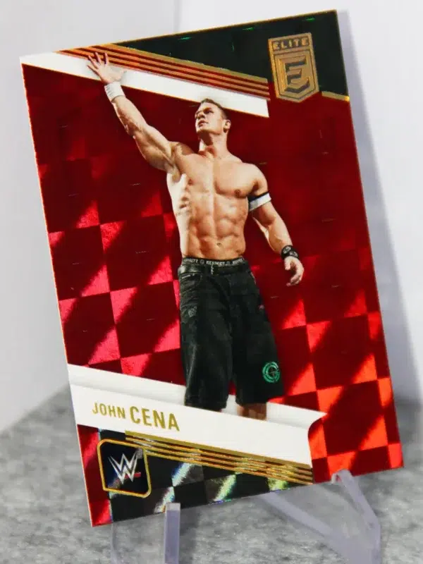 2023 John Cena #147 Panini Donruss Elite WWE Legends Red