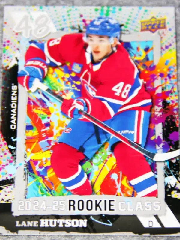 2024-25 Lane Hutson #RC-25 Upper Deck Series 2 2024-25 Rookie Class RC