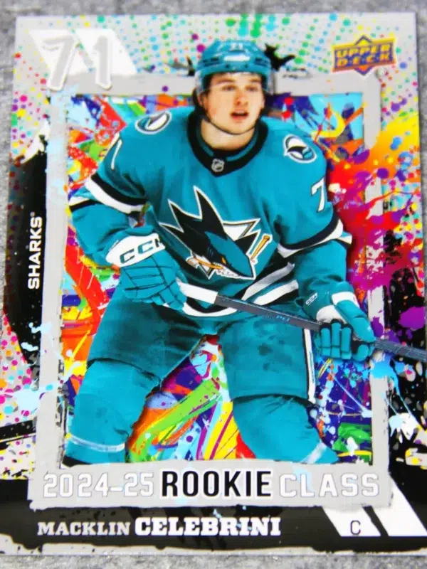 2024-25 Macklin Celebini #RC-21 Upper Deck Series 2 2024-25 Rookie Class RC
