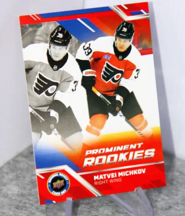 2024-25 Matvei Michkov #NHCD-7 Upper Deck National Hockey Card Day Prominent Rookies RC