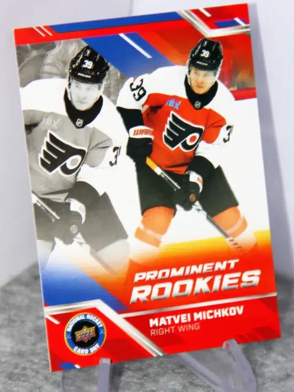 2024-25 Matvei Michkov #NHCD-7 Upper Deck National Hockey Card Day Prominent Rookies RC