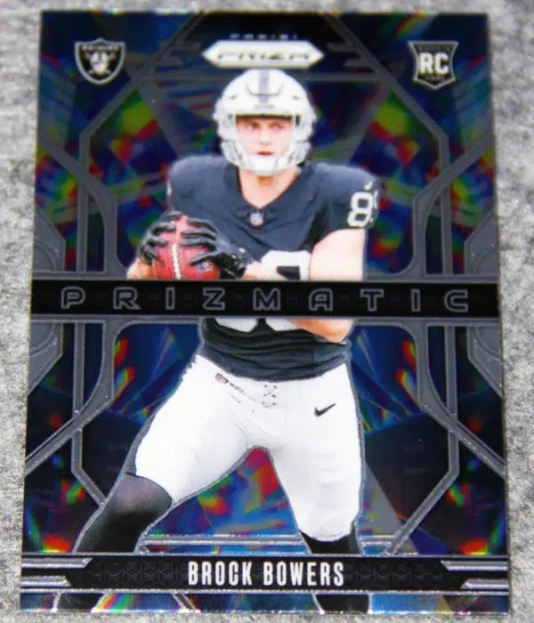 2024 Brock Bowers #20 Panini Prizm Prizmatic RC