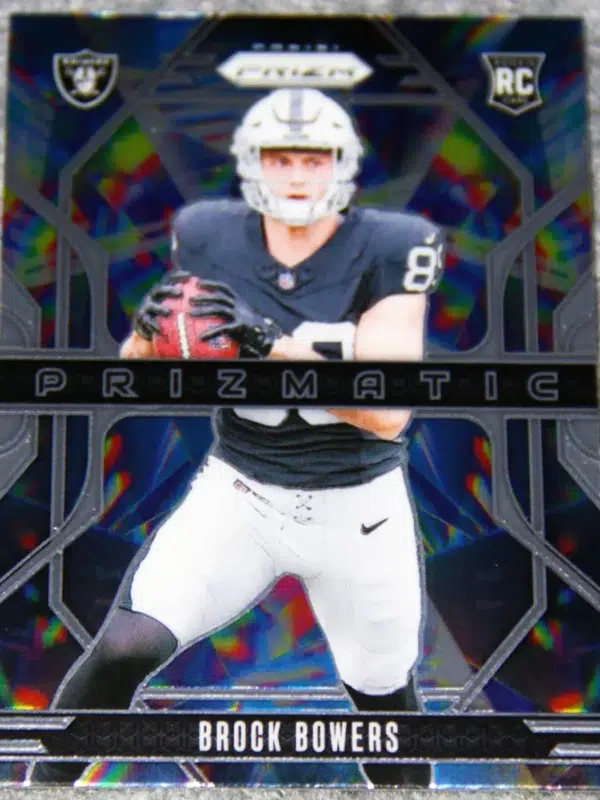 2024 Brock Bowers #20 Panini Prizm Prizmatic RC