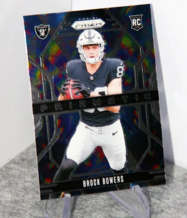 2024 Brock Bowers #20 Panini Prizm Prizmatic RC