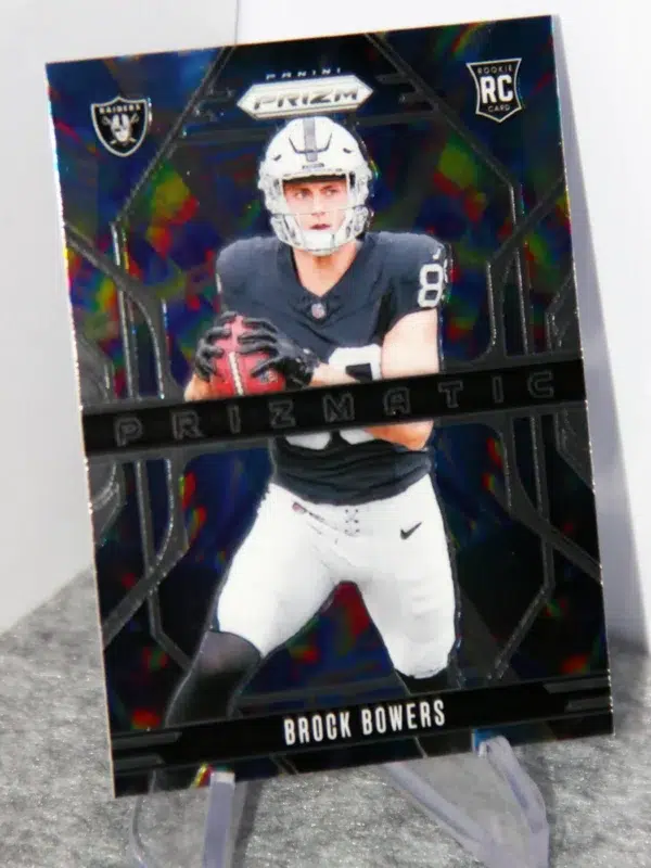 2024 Brock Bowers #20 Panini Prizm Prizmatic RC