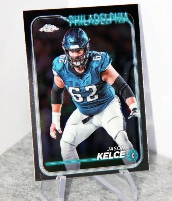 2024 Jason Kelce #160 Topps Chrome Football Refractor