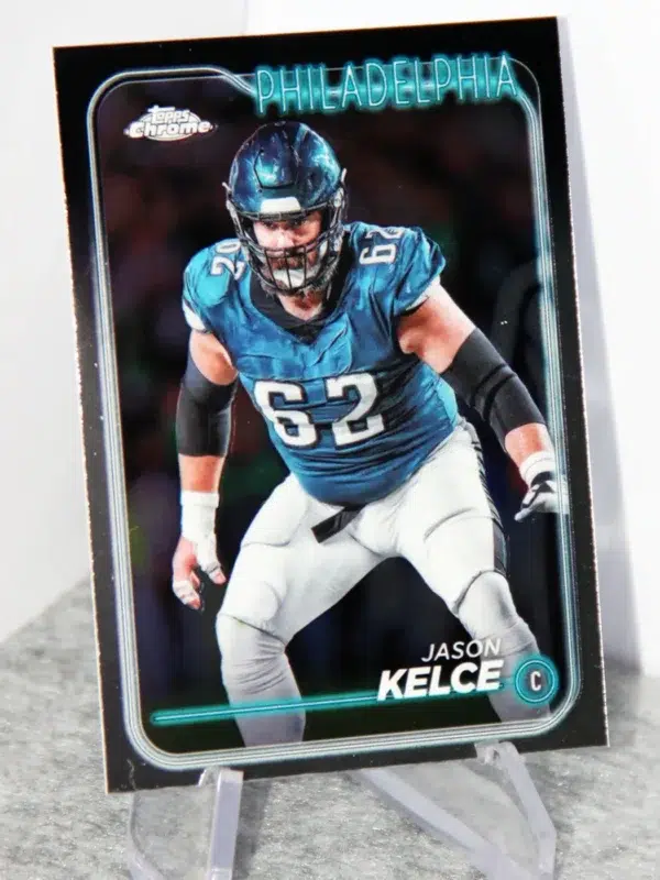 2024 Jason Kelce #160 Topps Chrome Football Refractor