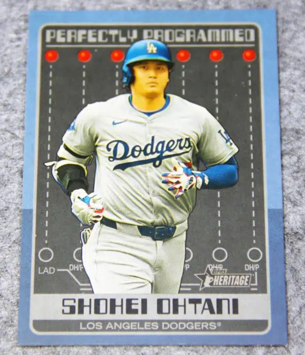2024 Shohei Ohtani #PP-2 Topps Heritage Perfectly Programmed