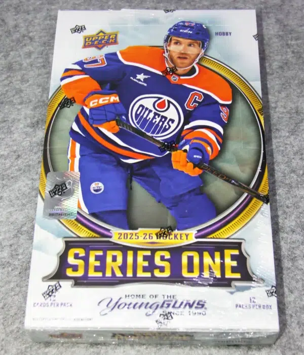 2025-26 Upper Deck Hockey Series 1 Hobby Box - Sealed