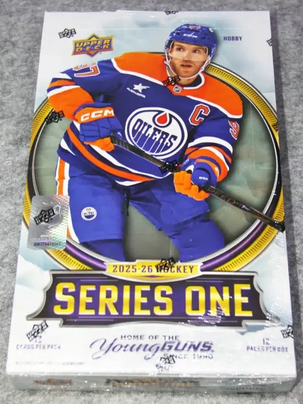 2025-26 Upper Deck Hockey Series 1 Hobby Box - Sealed