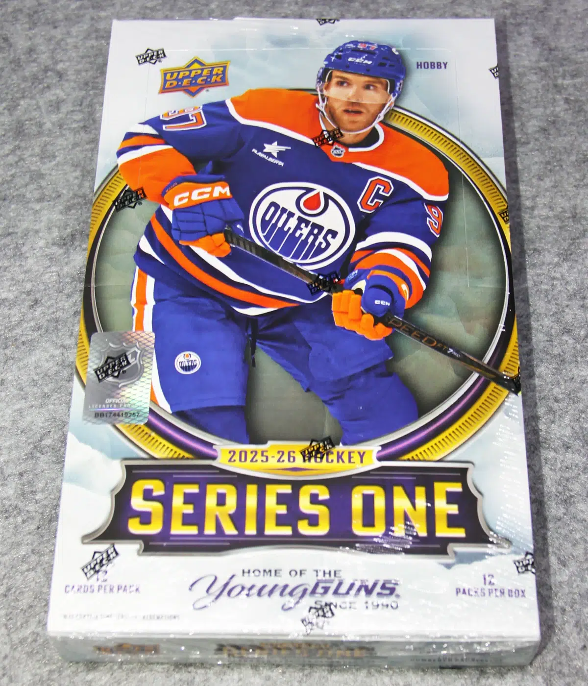 2025-26 Upper Deck Hockey Series 1 Hobby Box - Sealed