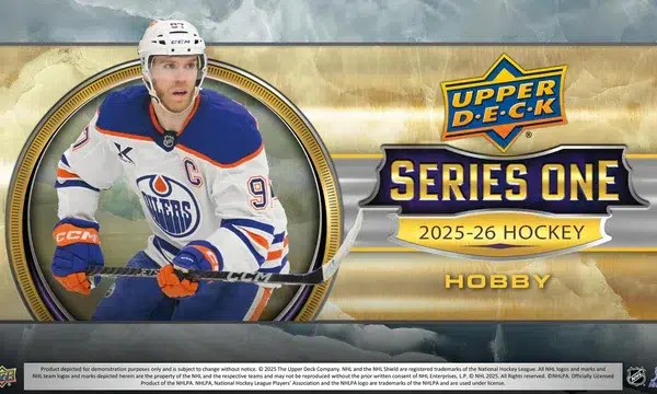 2025-26 Upper Deck Hockey Series 1 Hobby Box - Sealed