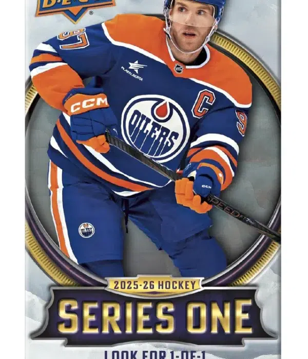 2025-26 Upper Deck Hockey Series 1 Hobby Box - Sealed