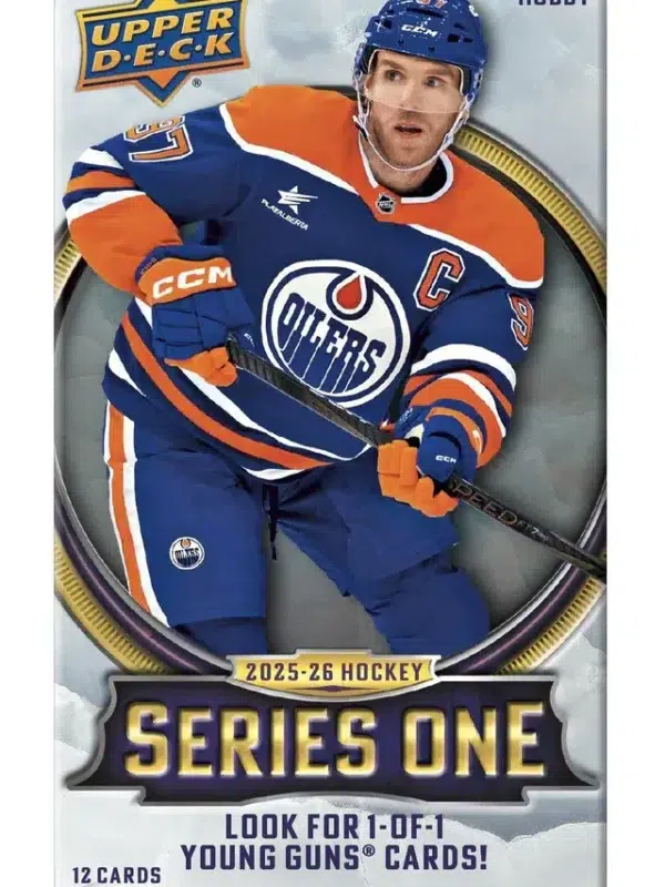 2025-26 Upper Deck Hockey Series 1 Hobby Box - Sealed