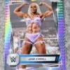 2025 Jade Cargill #25 Topps Chrome WWE Smack Down Prism Refractor