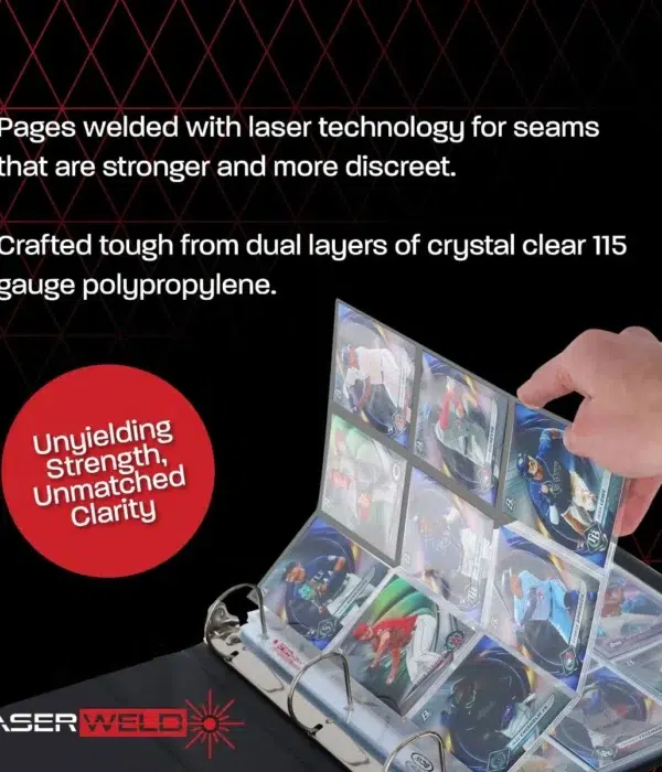 BCW 9-Pocket Pages LaserWeld® 50ct Pack