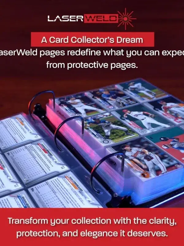 BCW 9-Pocket Pages LaserWeld® 50ct Pack