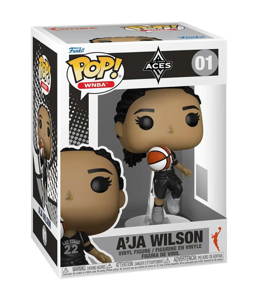 Funko POP! A'ja Wilson #01 WNBA Basketball Las Vegas Aces
