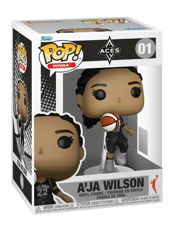 Funko POP! A'ja Wilson #01 WNBA Basketball Las Vegas Aces