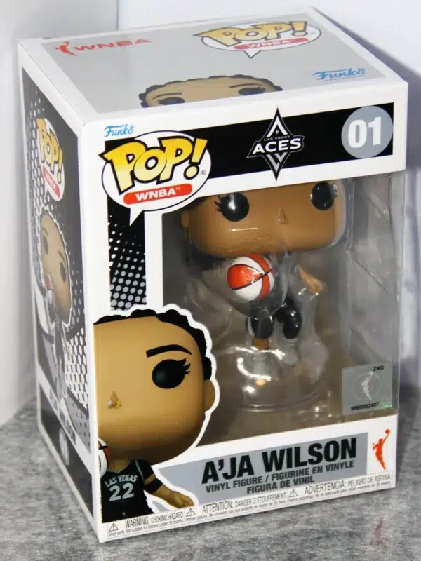 Funko POP! A'ja Wilson #01 WNBA Basketball Las Vegas Aces