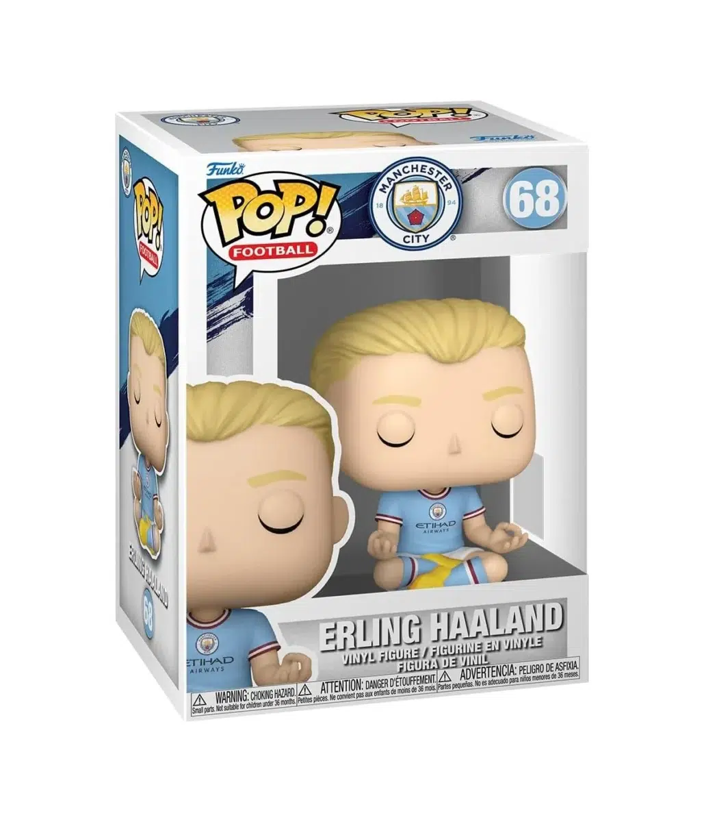 Funko POP! Erling Haaland #68 Premier League Football Manchester City