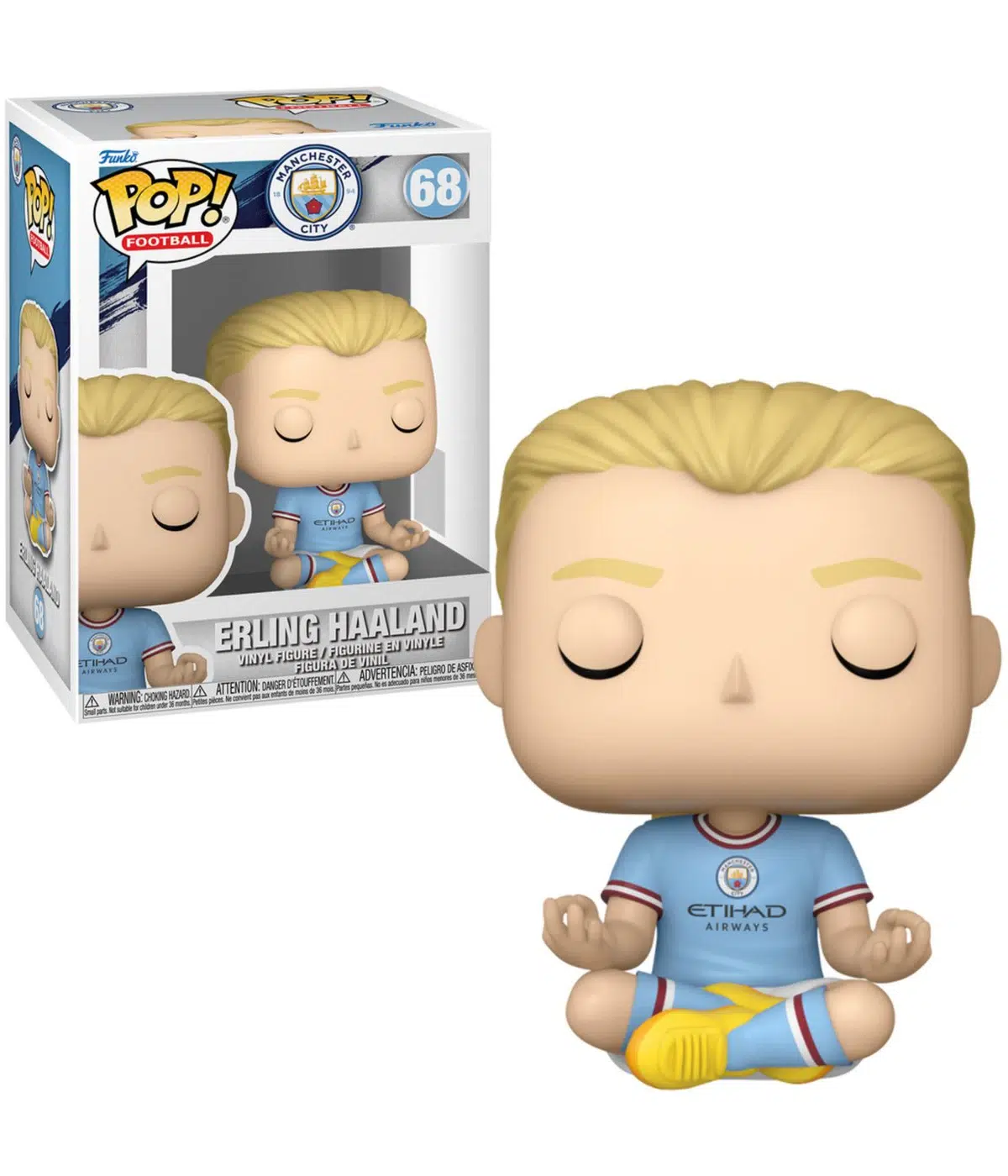 Funko POP! Erling Haaland #68 Premier League Football Manchester City