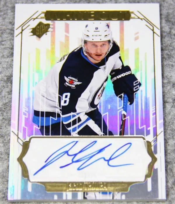 2016-17 Jacob Trouba #WO-TR Upper Deck SPx White Out Auto