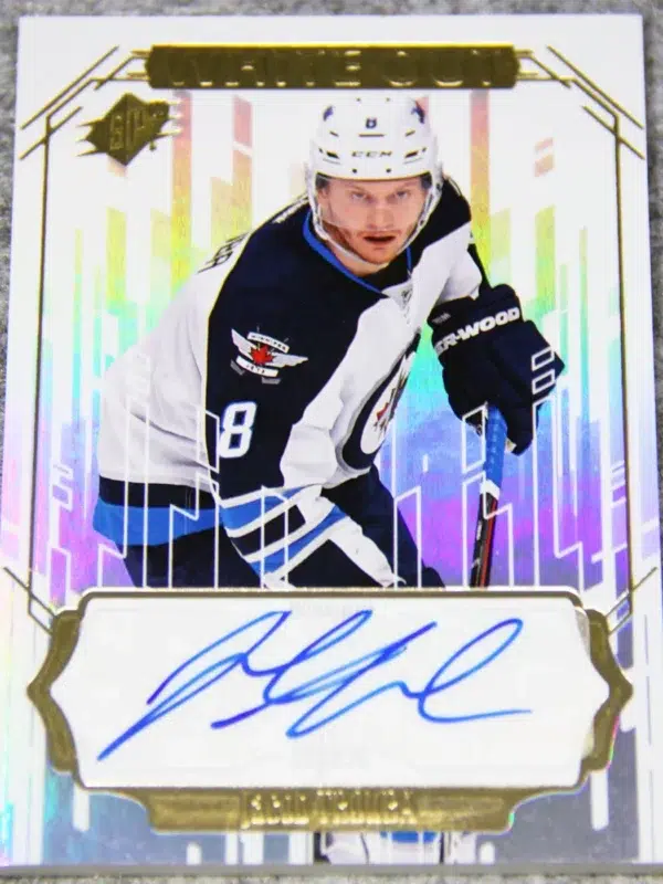 2016-17 Jacob Trouba #WO-TR Upper Deck SPx White Out Auto