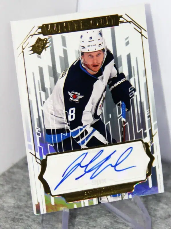 2016-17 Jacob Trouba #WO-TR Upper Deck SPx White Out Auto