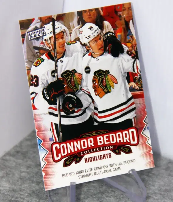 2023-24 Connor Bedard #24 Upper Deck Collection Highlights RC