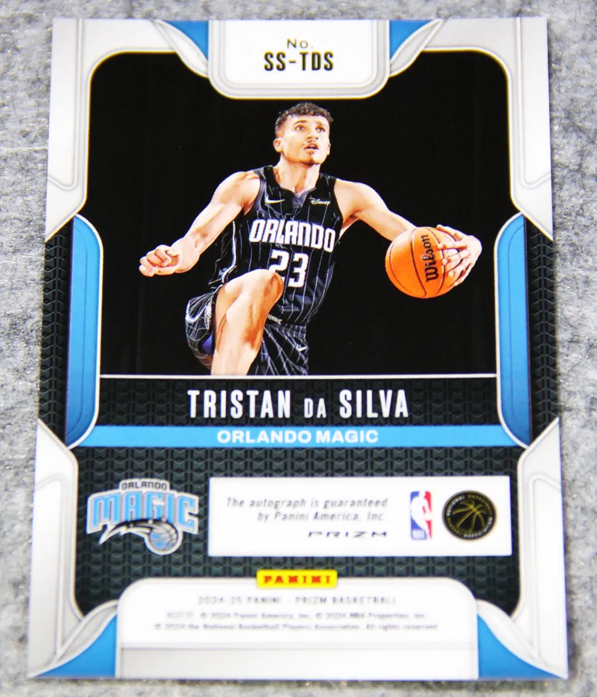 2024-25 Tristan da Silva #SS-TDS Panini Panini Prizm Sensational Signatures Red Choice RC