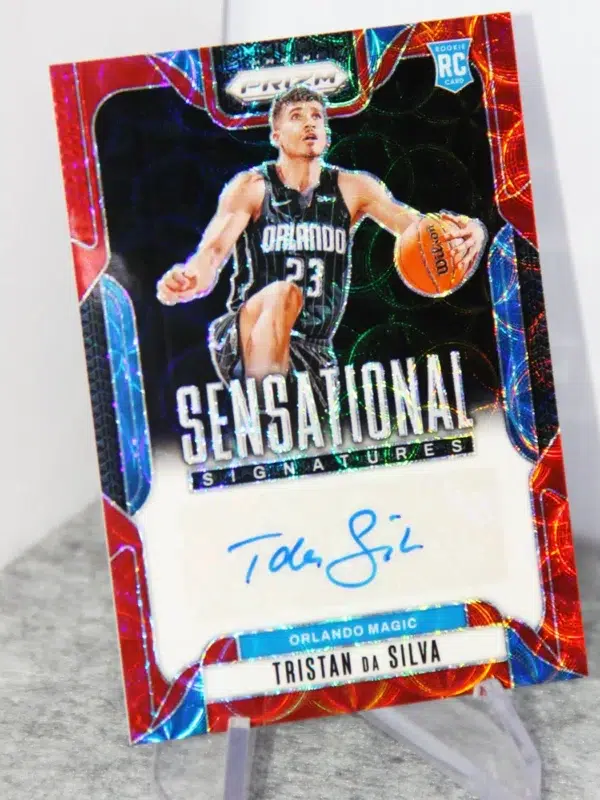 2024-25 Tristan da Silva #SS-TDS Panini Panini Prizm Sensational Signatures Red Choice RC